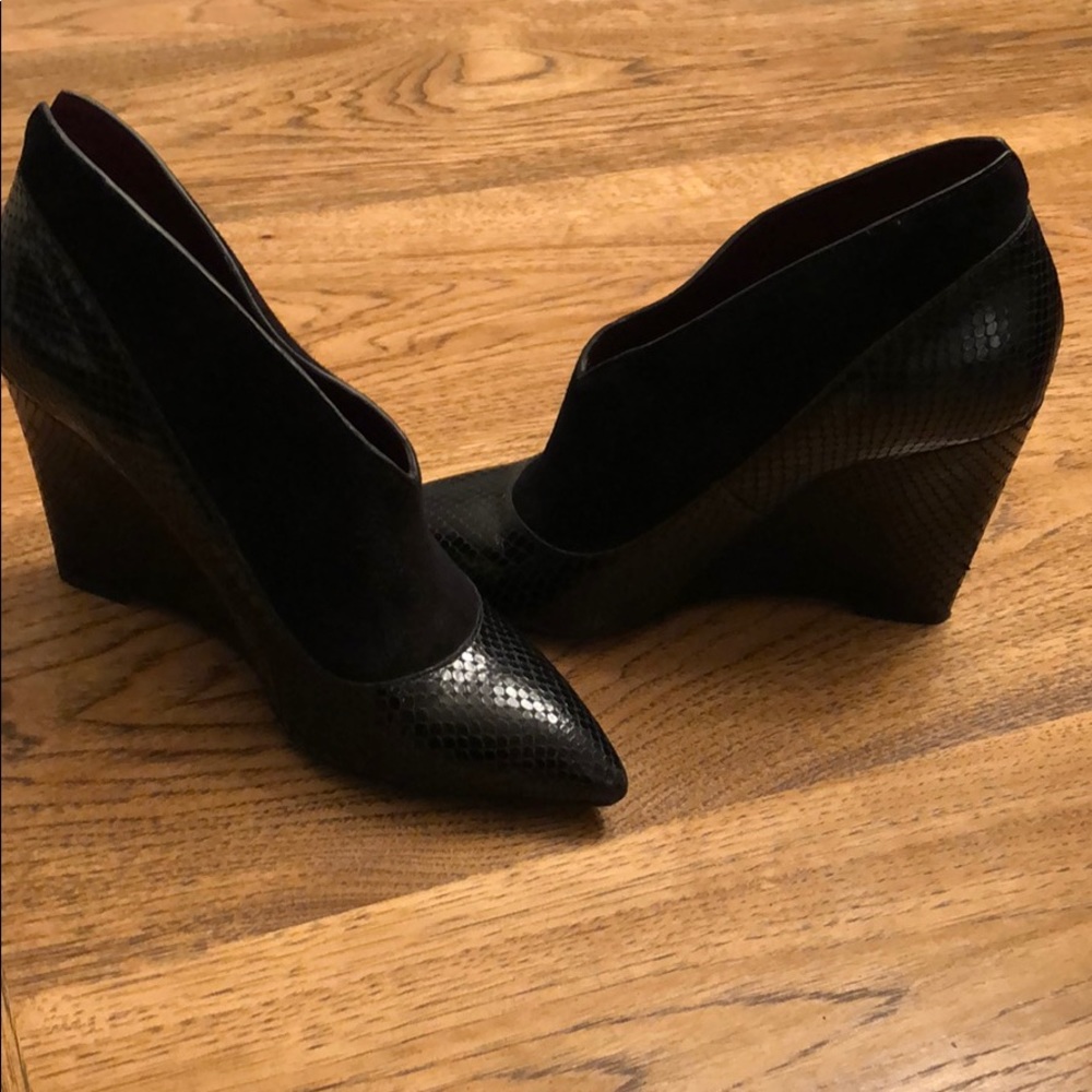Marc by Marc Jacobs wedge heeled booties